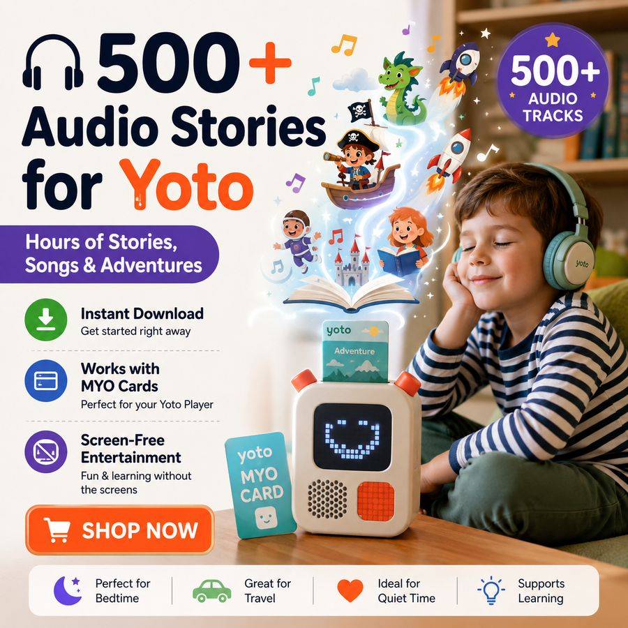 Kids Audio Bundle – 500+ Stories, Songs & Adventures for Yoto & Tonie